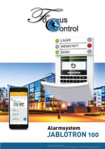 Jablotron-100-Katalog von FocusControl